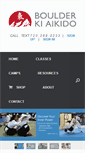 Mobile Screenshot of boulderkiaikido.org